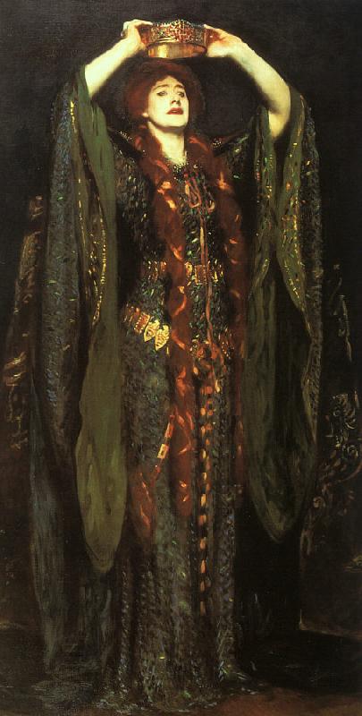 John Singer Sargent Ellen Terry as Lady Macbeth